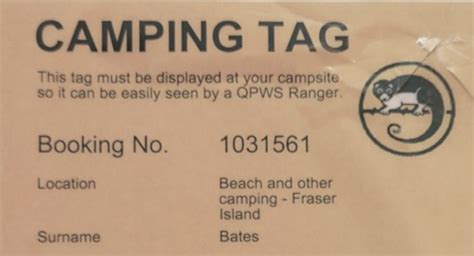 queensland national parks camping permit